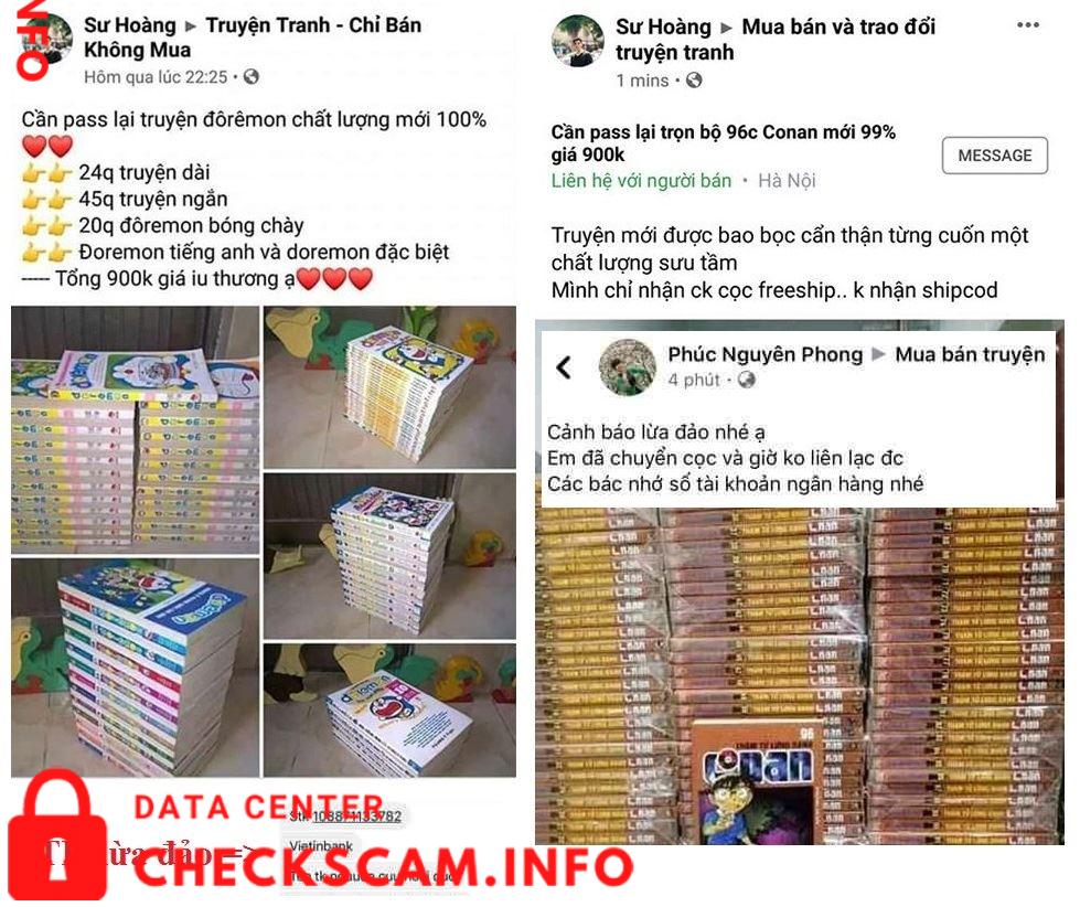 Evidência contra Nguyen Cuu Hoai Duc