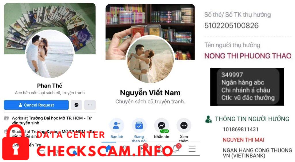 Evidência contra Nguyen Thi Mai