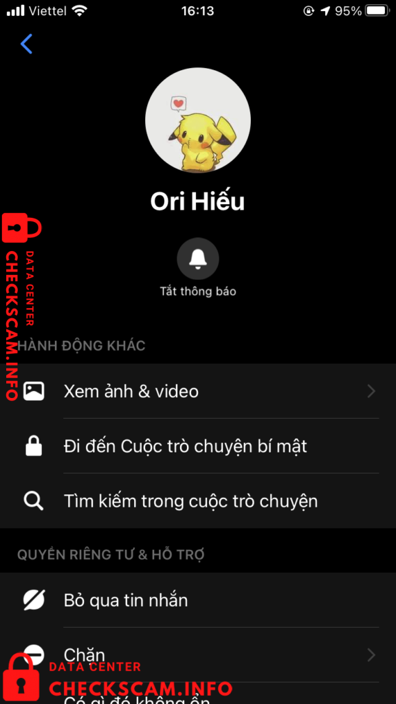 Evidência contra Nguyễn Văn Hiếu