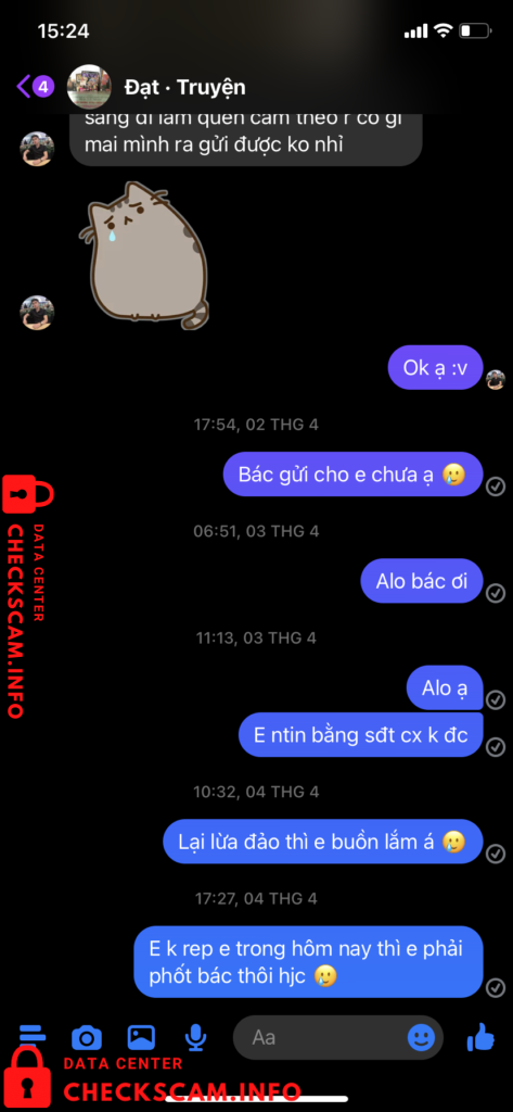 Evidência contra Huỳnh Ngọc Vĩnh Khánh