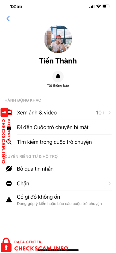 Evidência contra Lê Tiến Thành