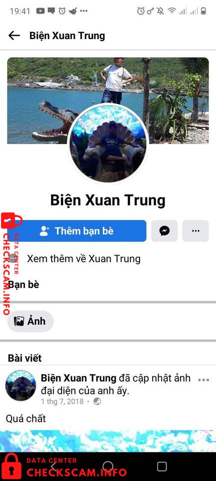 Evidência contra Bien Xuan Trung