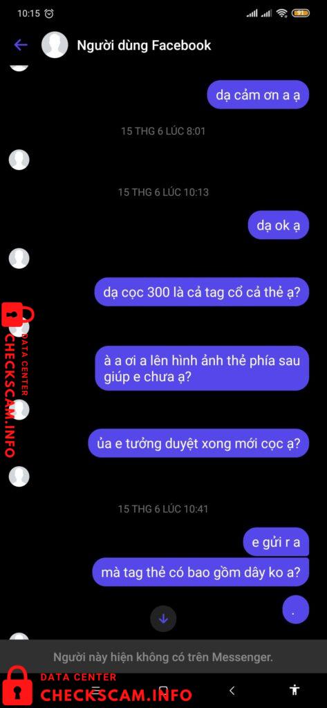 Bằng chứng chống lại Nguyen Huu Tong