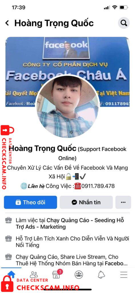 Bằng chứng chống lại Hoang Trong Quoc