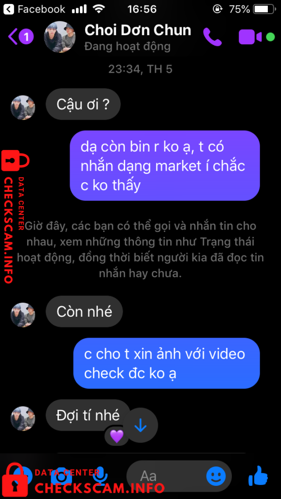 Evidência contra Nguyen Thuy Tram Anh
