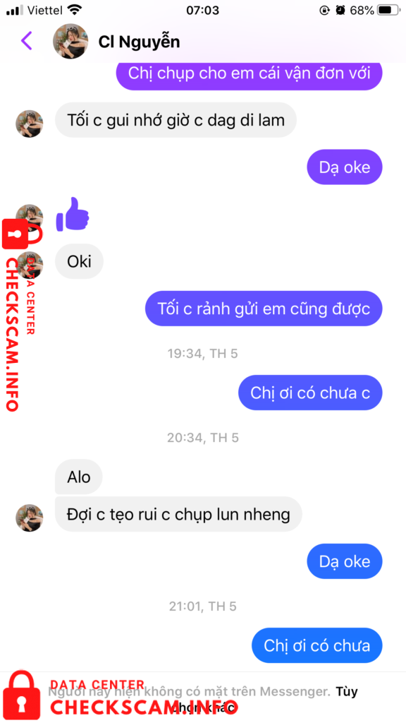 Preuves contre Nguyen Thi Cam Linh (fb: Cl Nguyễn)