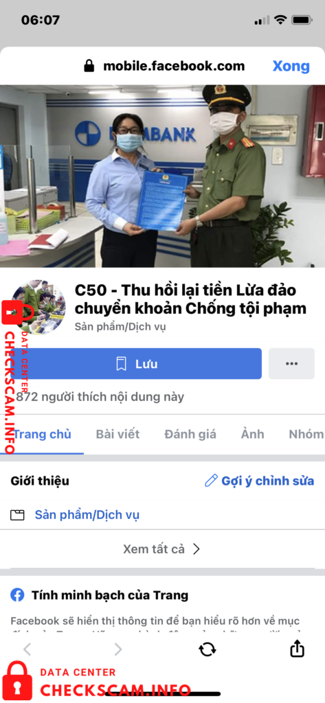 Evidência contra Le Thanh Hien