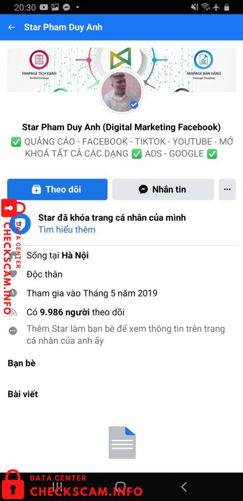 Evidência contra Pham Duy Anh