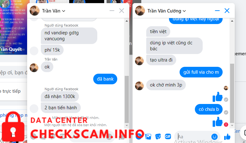 Preuves contre Võ Thành Trung