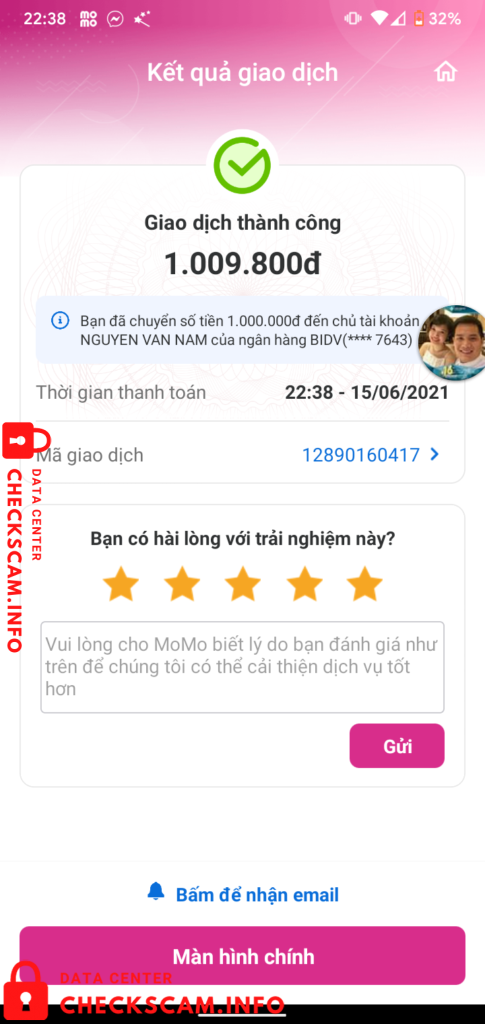 Preuves contre Nguyen Van Nam
