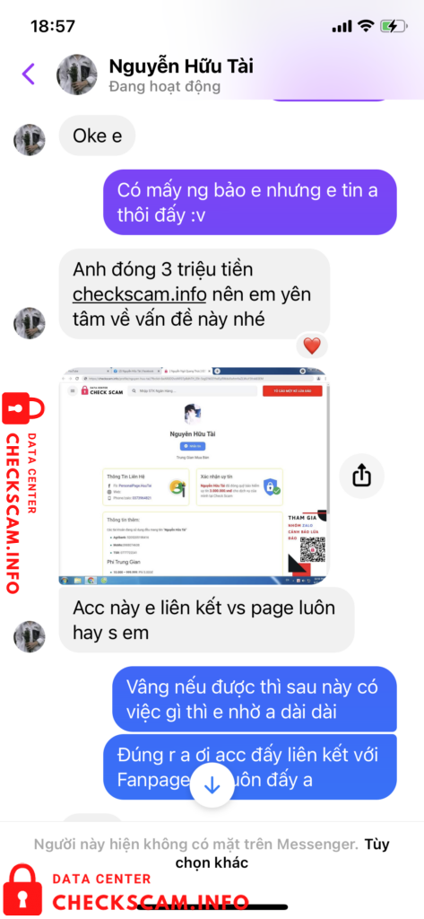 Preuves contre Nguyễn Hữu Tài