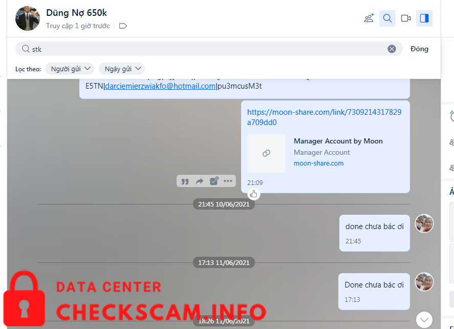 Preuves contre Phạm Phú Dũng