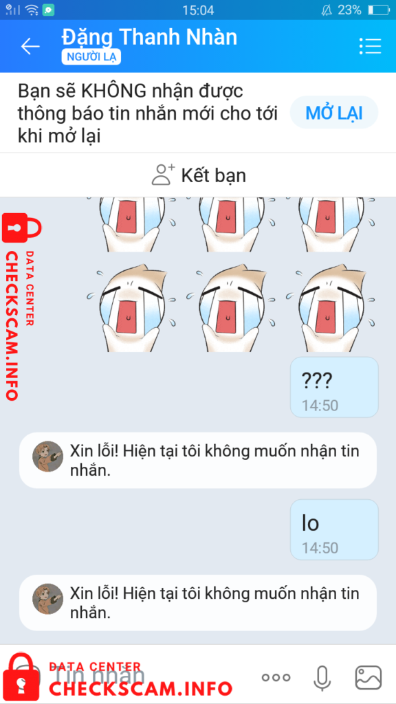 Preuves contre Đặng Thanh Nhân