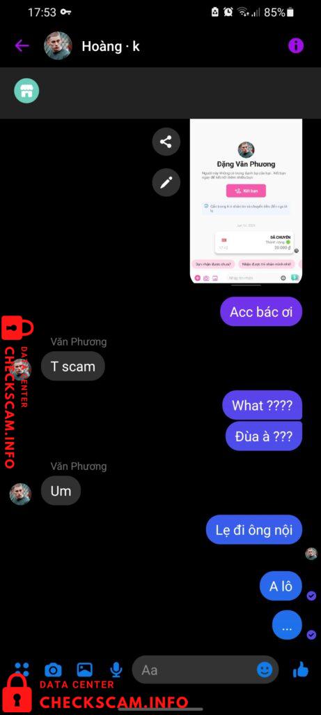 Preuves contre Đặng Văn Phương