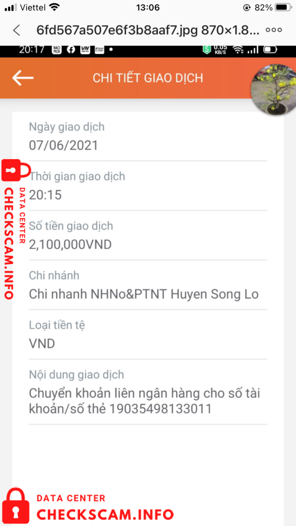 Preuves contre Dang Duc Thiện