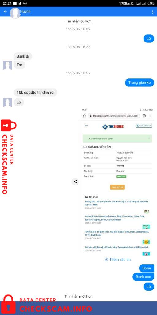 Bằng chứng chống lại Lương Thanh Đức
