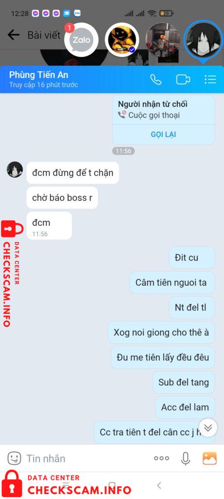 Bằng chứng chống lại Phung Tien An