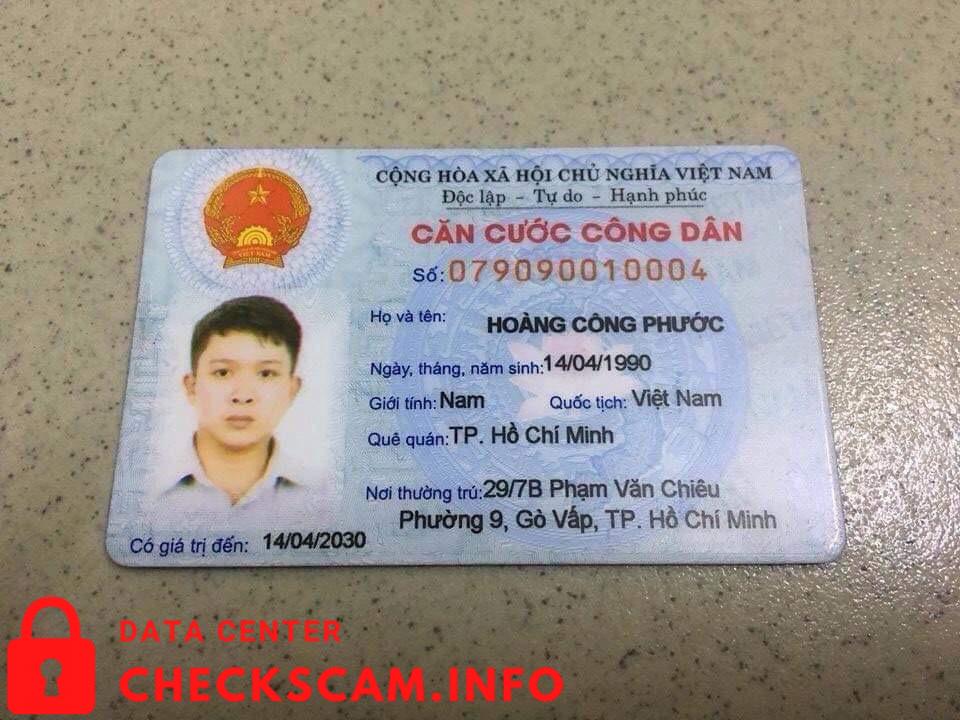 Bằng chứng chống lại Hoang Cong Phuoc