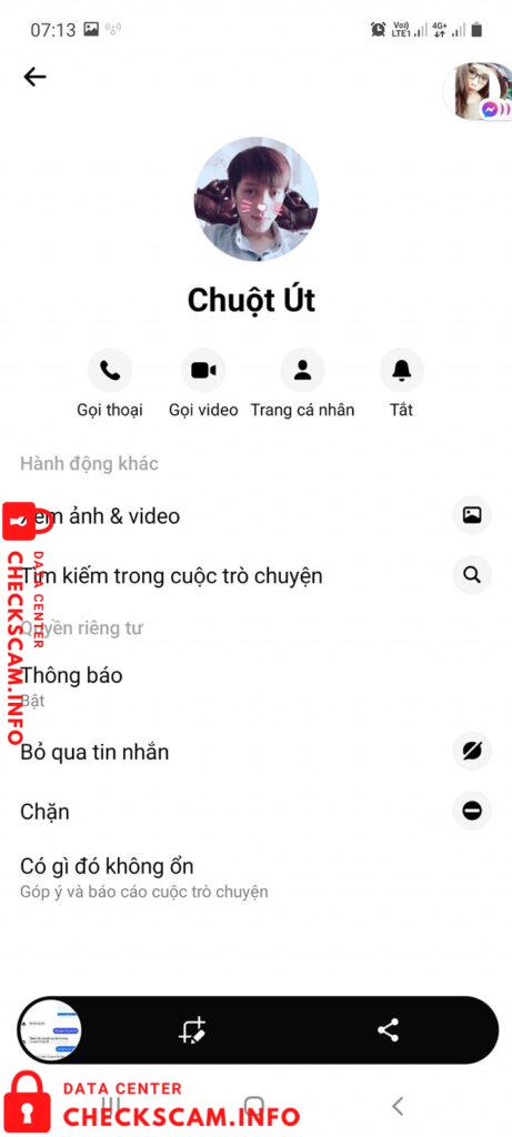 Bằng chứng chống lại Scam MoMo