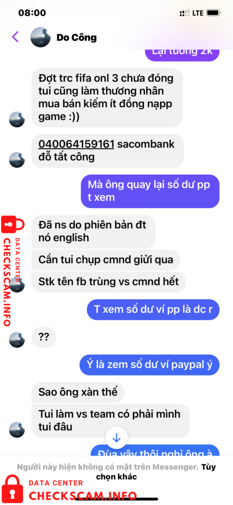 Bằng chứng chống lại Do Tat Cong