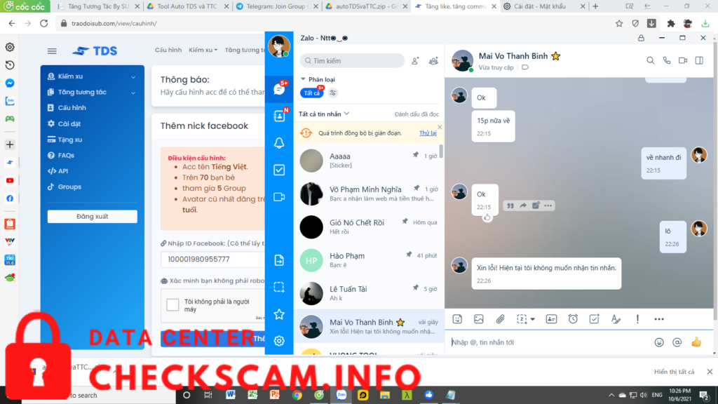 Preuves contre Mai Võ Thanh Bình