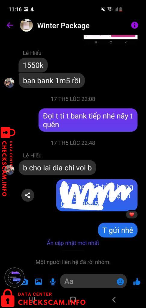 Preuves contre Lê Hiếu – Trần Du Hân