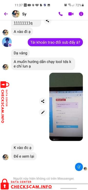 Preuves contre Hoang Sy Dat