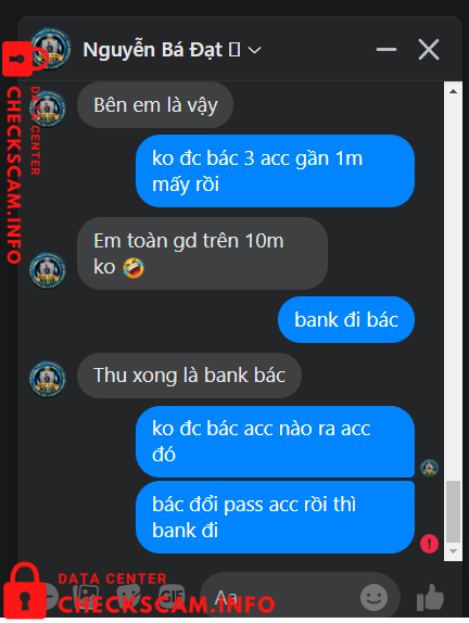 Preuves contre Nguyễn Bá Đạt