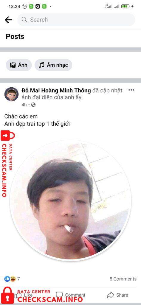 Preuves contre Đỗ Mai Hoàng Minh Thông