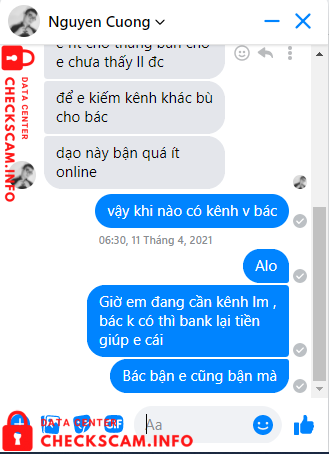 Preuves contre Nguyen The Cuong