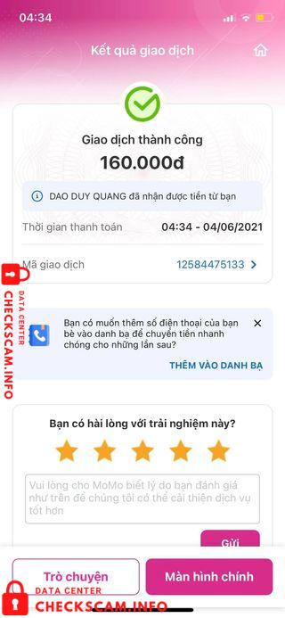 Bằng chứng chống lại Đào Duy Quang