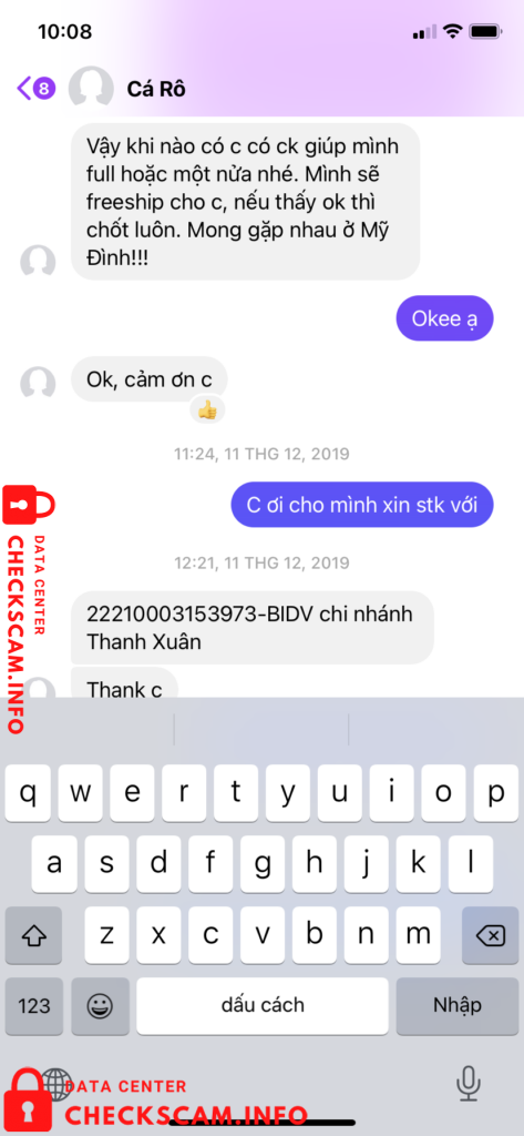 Preuves contre Le Thi Phuong