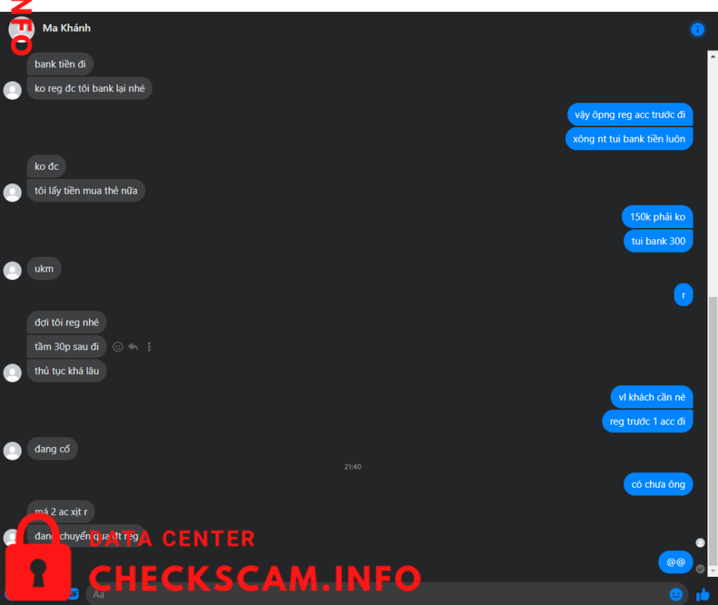 Preuves contre Ma Khánh