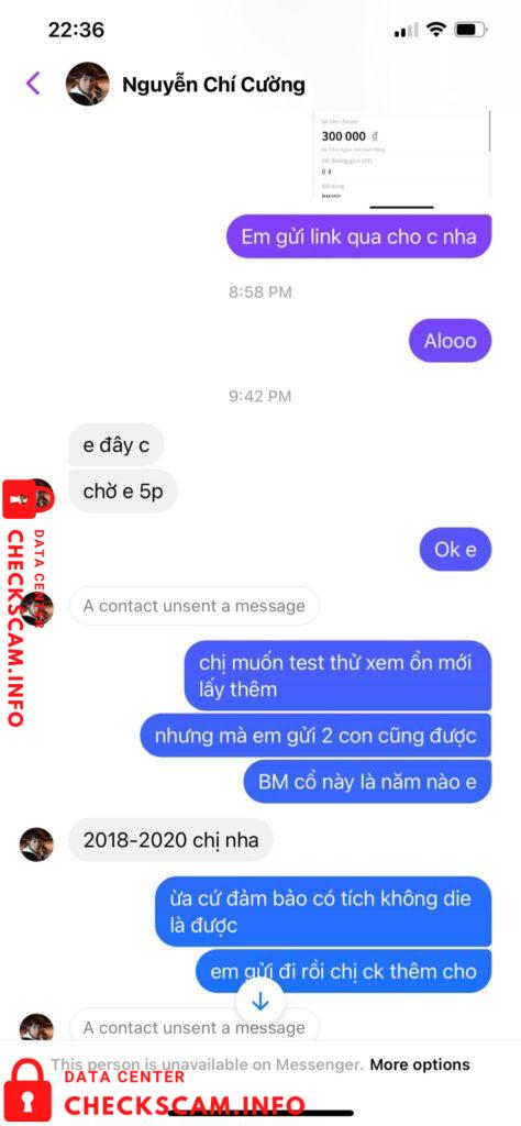 Preuves contre Tran Thi Trang
