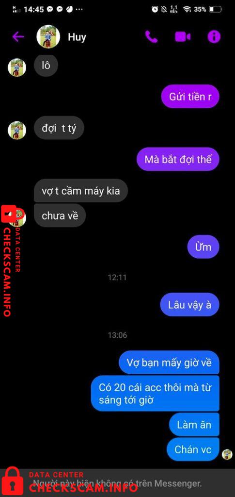 Preuves contre Nguyễn Huy