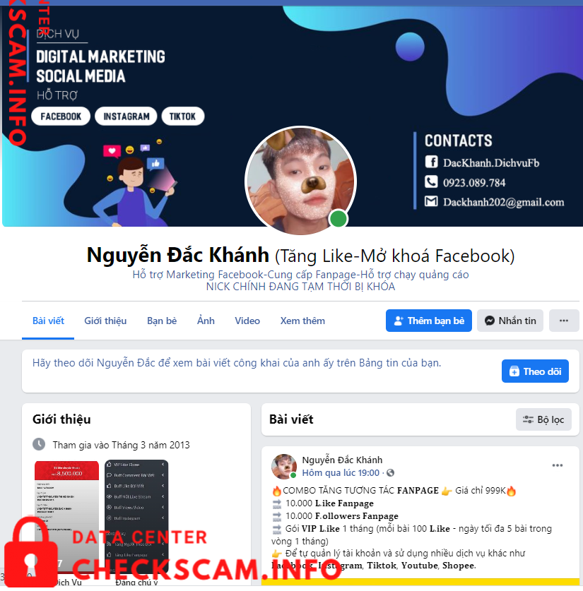 Preuves contre Nguyen Dac Khang