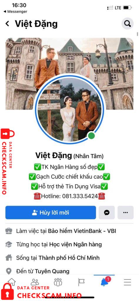 Preuves contre Dang Van Viet
