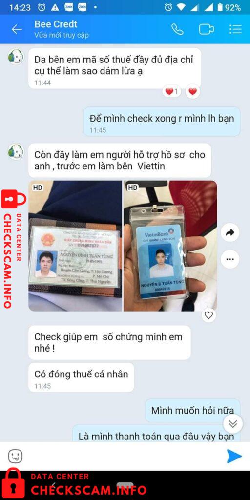 Preuves contre Lam Thi Be Ba