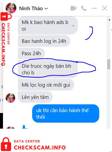 Preuves contre Ninh Thi Thao