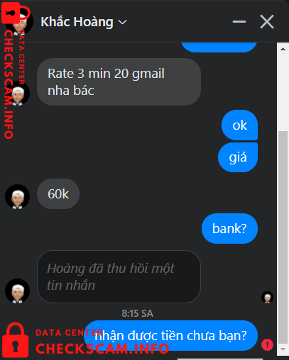 Preuves contre Vu Khac Hoang