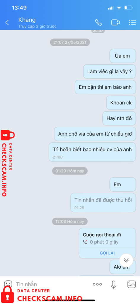 Preuves contre Ho Minh Khang