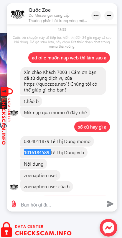 Preuves contre Lê Thị Dung