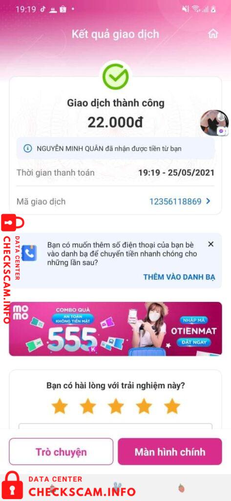 Preuves contre Ho Manh Cuong
