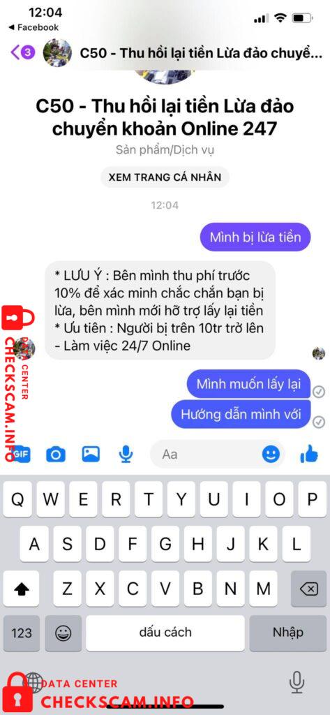 Evidência contra Nguyen Trung Nhat