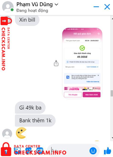 Preuves contre Phạm Văn Dũng
