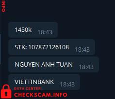 Preuves contre Nguyen Anh Tuan