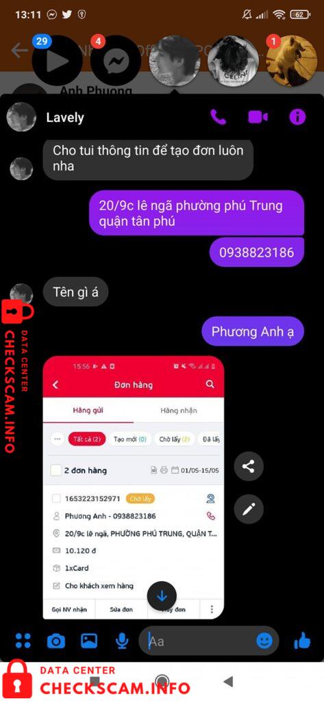 Preuves contre Vu Tuyet Anh