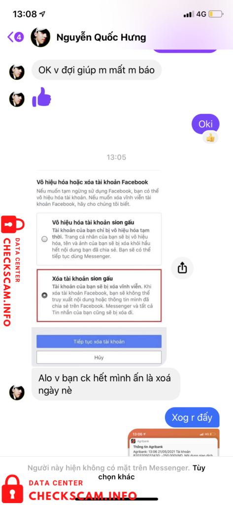 Preuves contre Nguyen Quoc Hung
