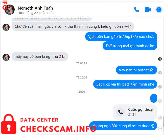 Preuves contre Nguyen Anh Tuan