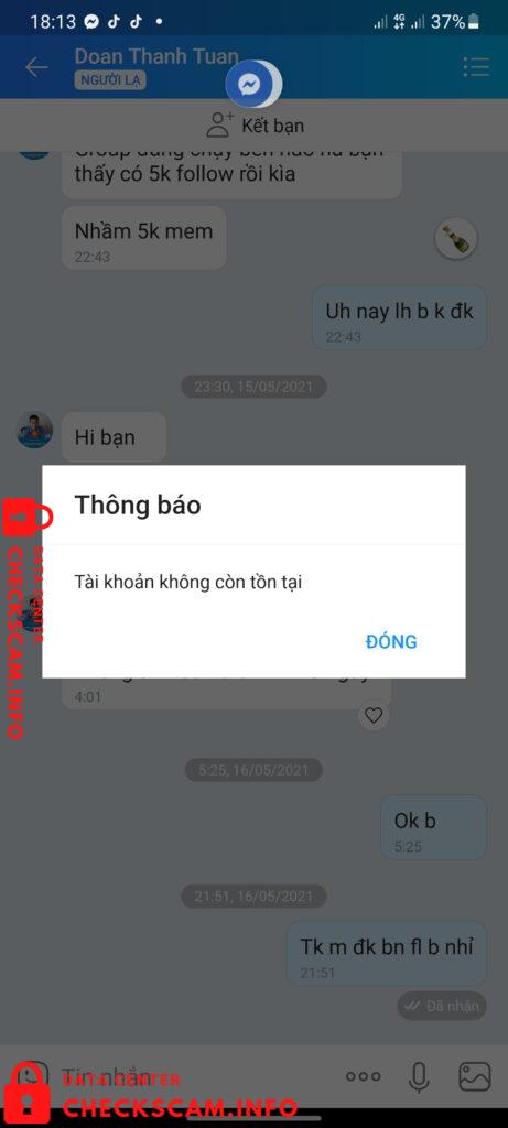 Bằng chứng chống lại Doan Thanh Tuan